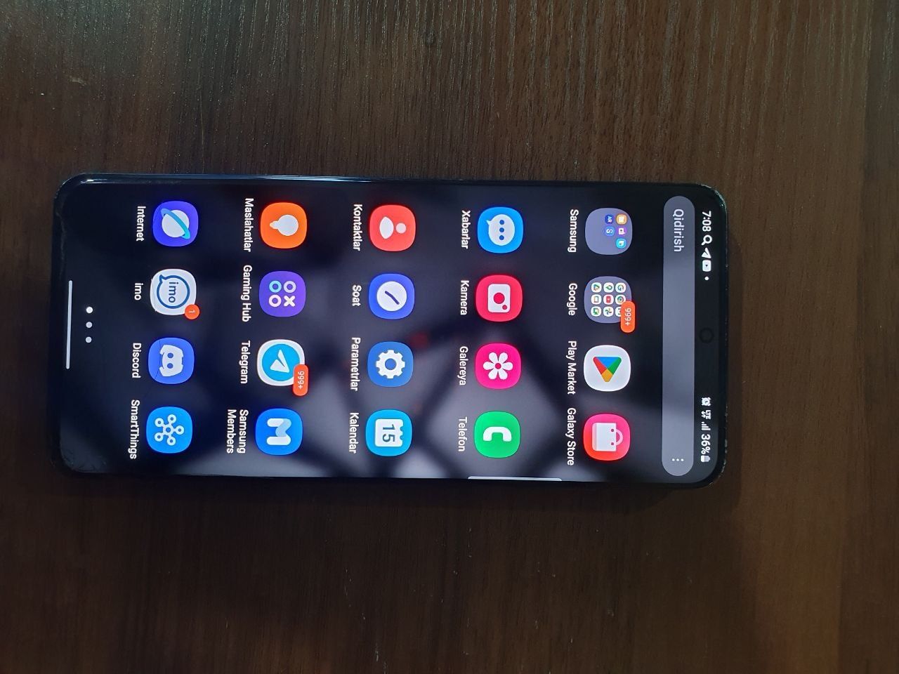 S20 ultra xotira 12/256