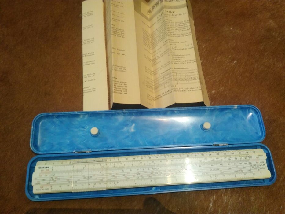 Rigla de calcul nestler nr. 0321 aristo