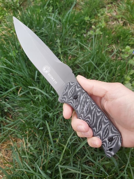 Нож с кожена кания BOKER TSMOV Baumwerk SOLINGEN