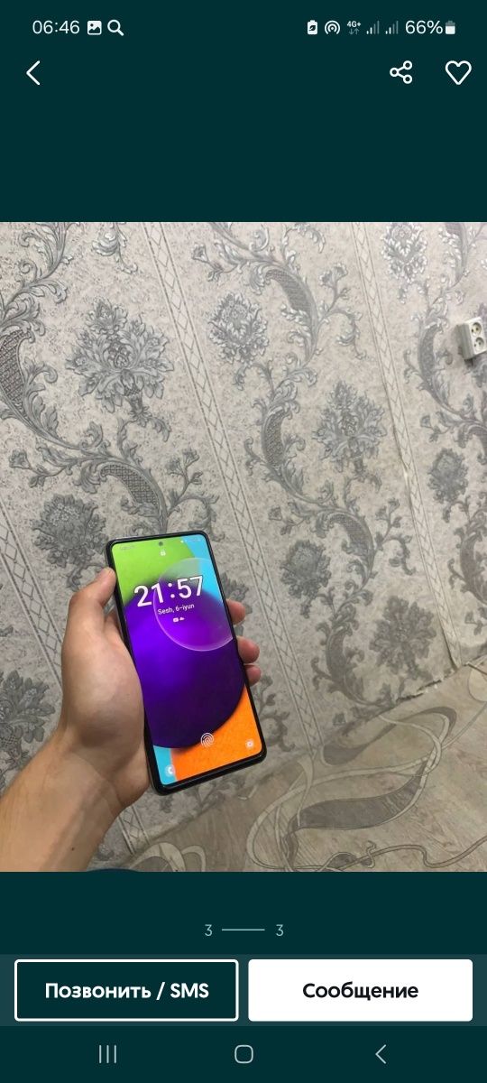 Samsung Galaxy A52 sotiladi 128Gb.