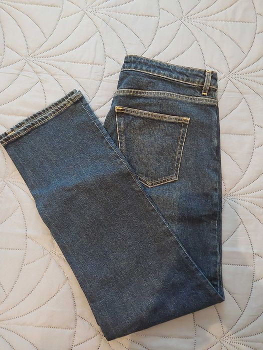 Blugi streight bleumarin H&M, masura 30