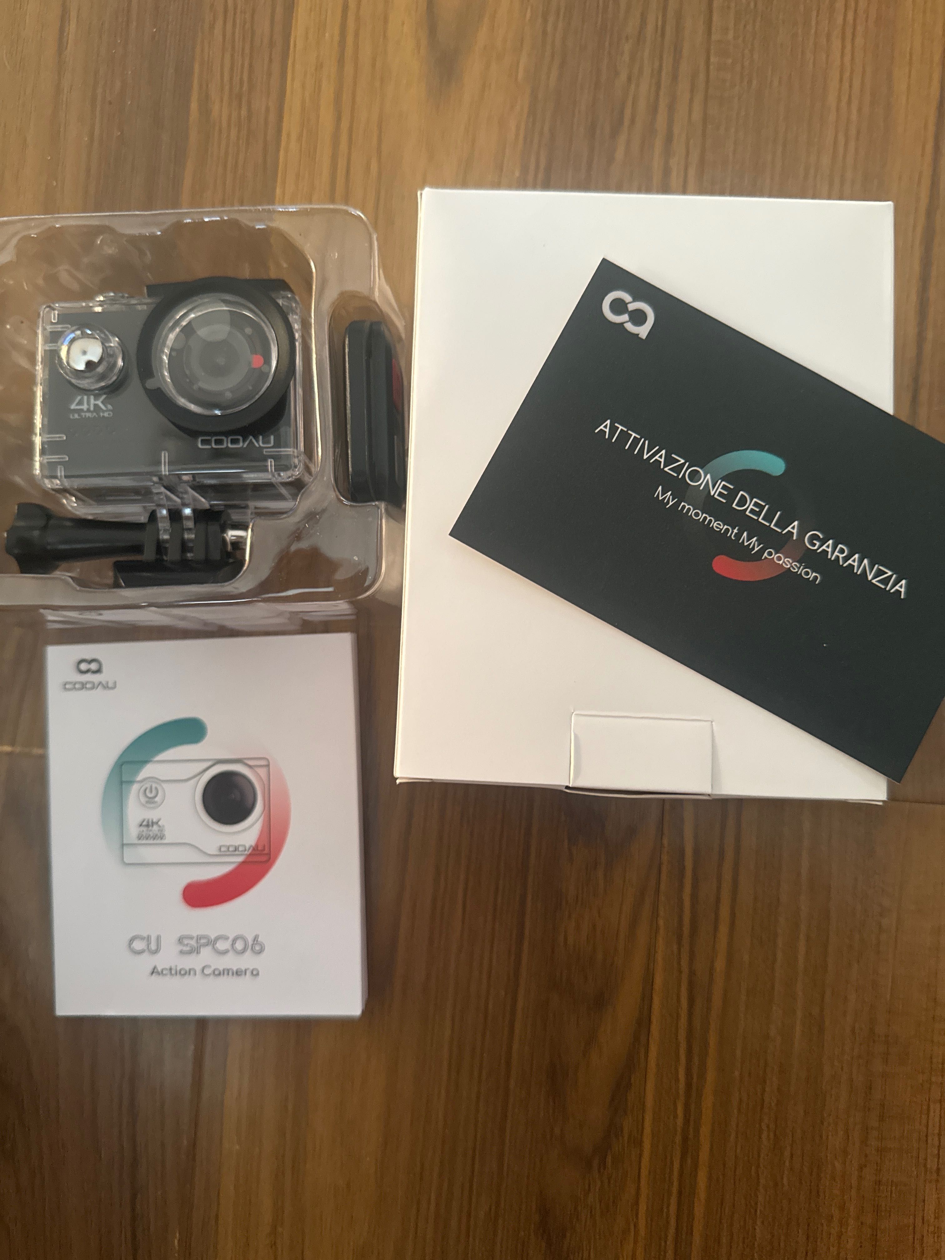 Camera video sport COOAU 4K Ultra HD