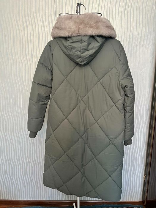 Пуховик-пальто зимний