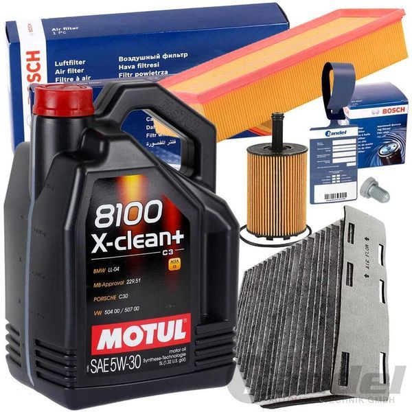 ОРИГИНАЛНО масло Castrol Motul Mobil Total - 5w30 5w40 10w40 + филтри