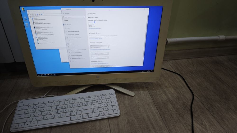Моноблок HP 21", i5 7200, 12 gb
