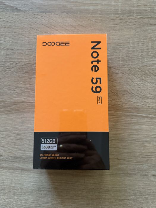 doogee note 59 pro plus 512 GB SIGILATE