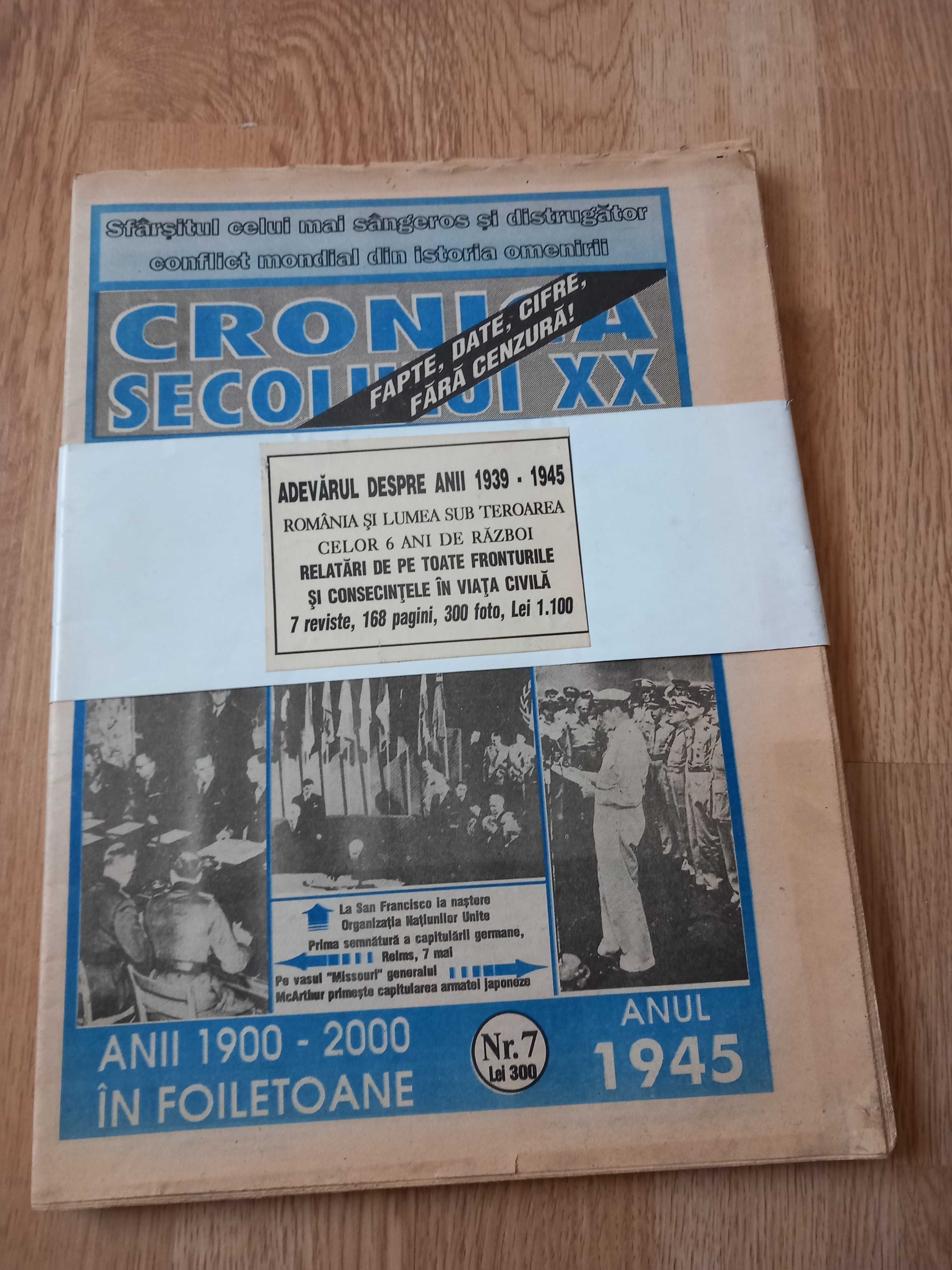 Cronica secolului XX anii 1939-1945