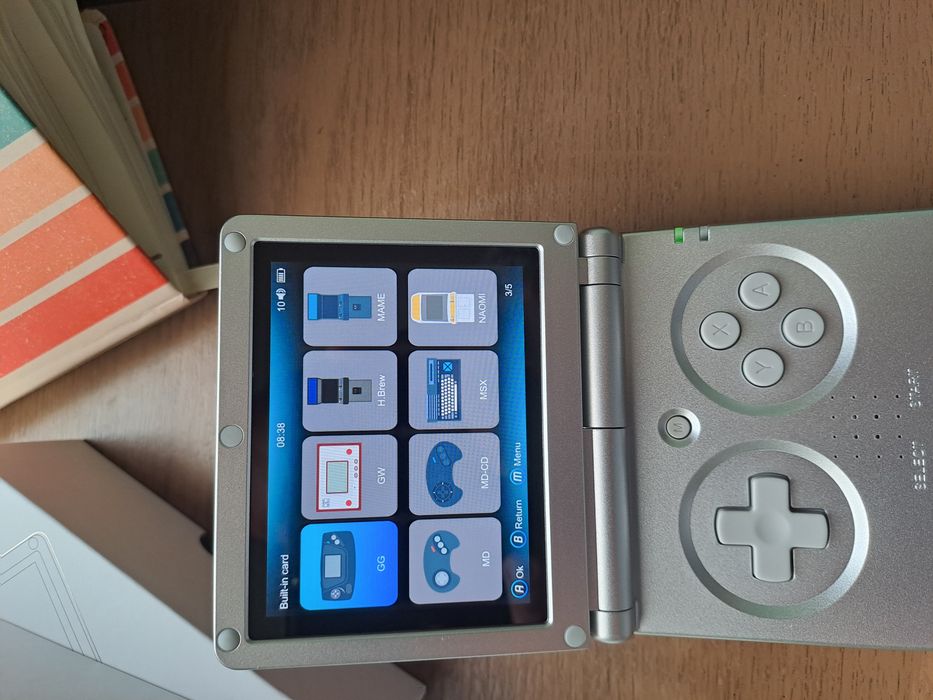 Anbernic RG35XXSP Flip и калъф