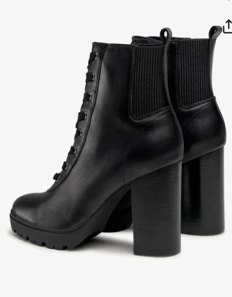 Кожени боти Steve Madden