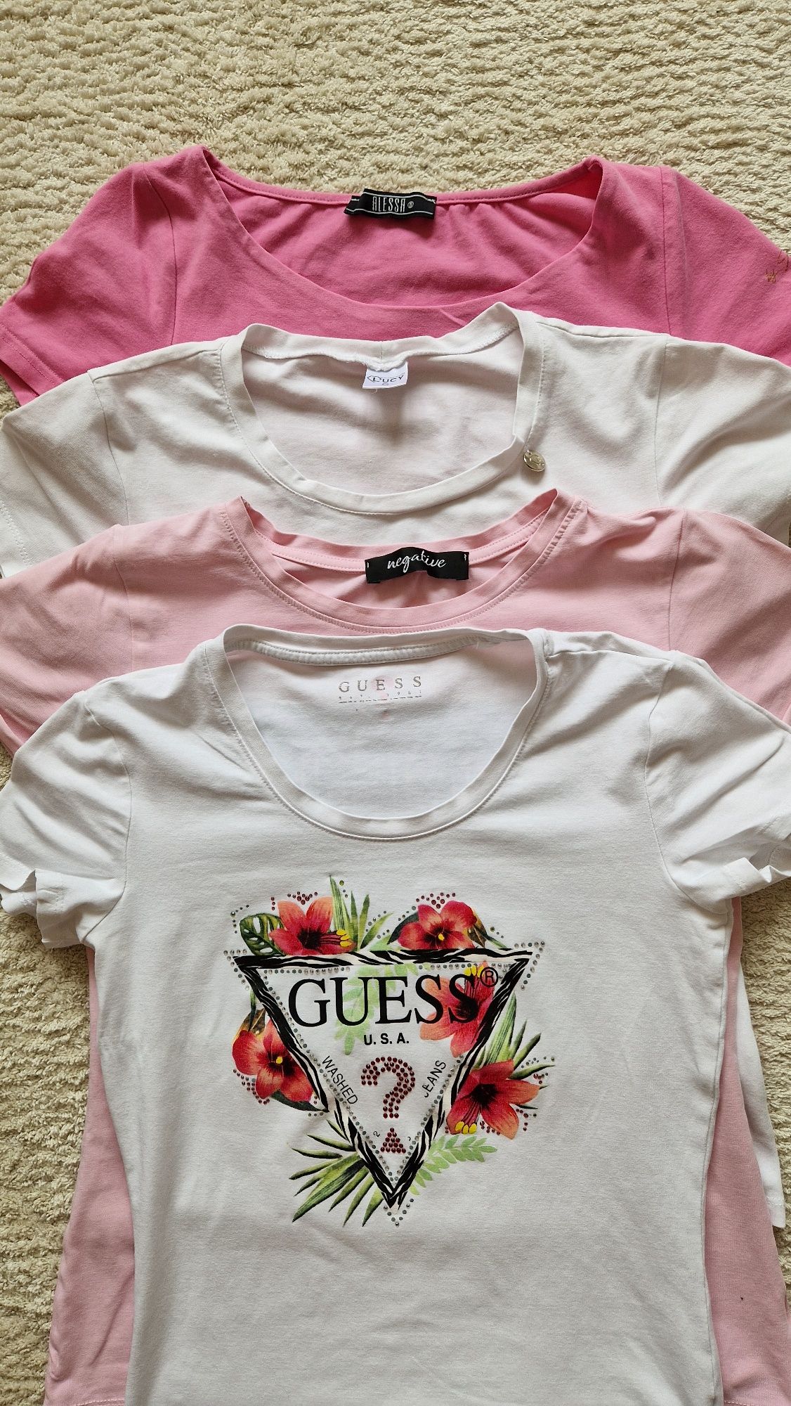 Оригинални тениски Guess, Alessa, Lucy, Negarive