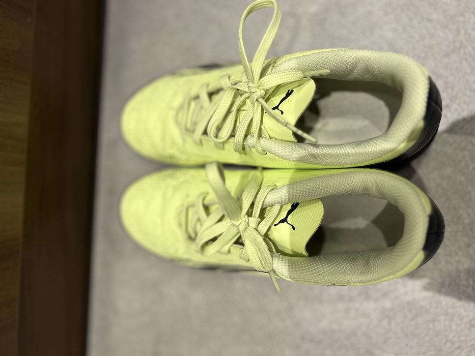 Puma Обувки за футбол Ultra Play Tt Jr 106926 01 Зелен, размер 36