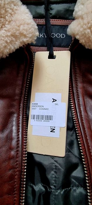 Geaca de piele mărimea XXL