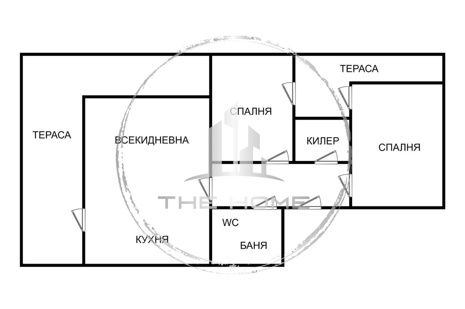 ТОП Предложение! Обзведен Тристаен с паркомясто - Виница