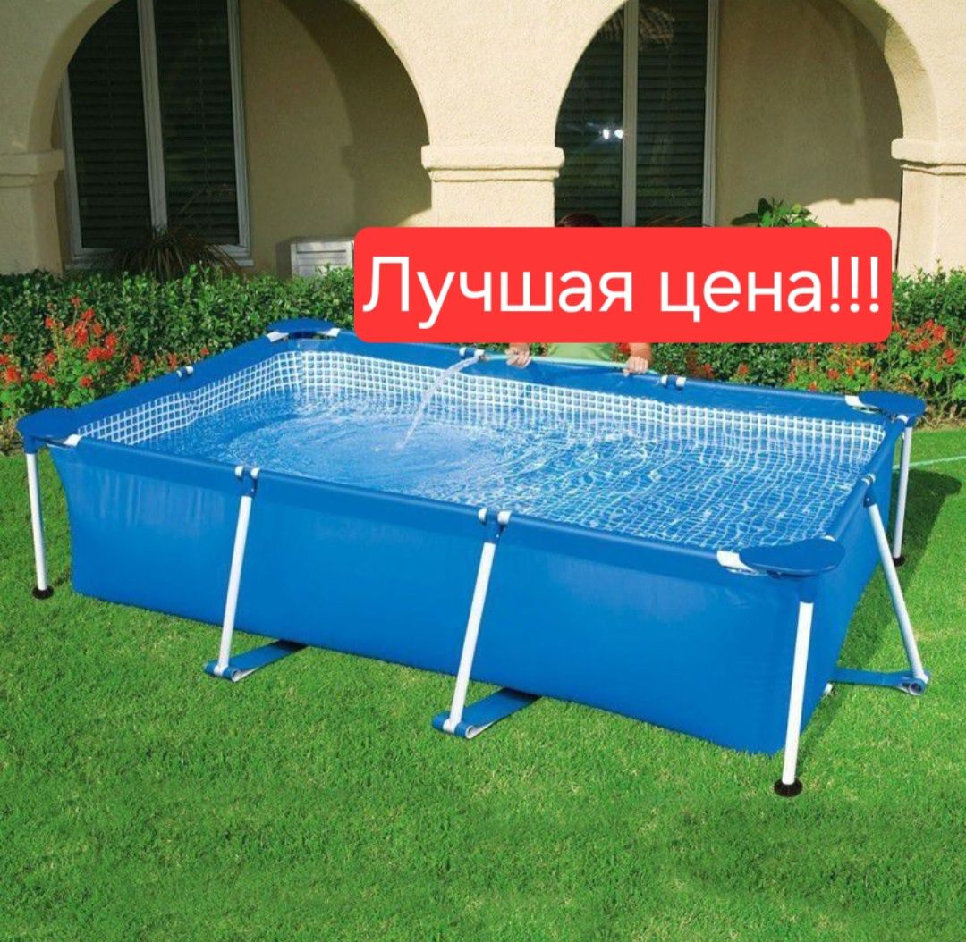 INTEX ОРИГИНАЛ 220×150×60 каркасный бассейн