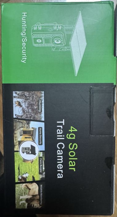Camera vanatoare 4g cu panou solar