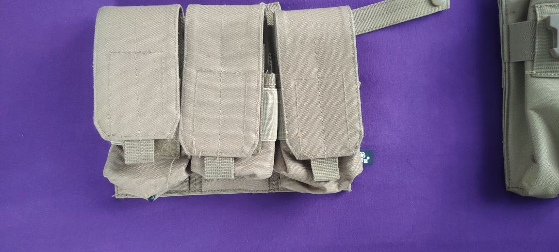 Модулни джобове за пълнители и радиостанция/airsoft/еърсофт