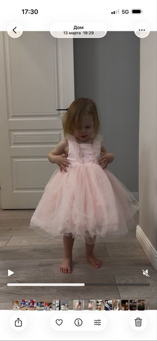Платье на девочку! Новое