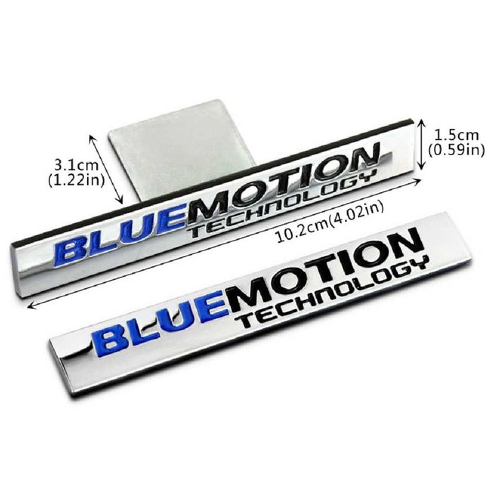 Емблема/Надпис BLUEMOTION метални два броя.
