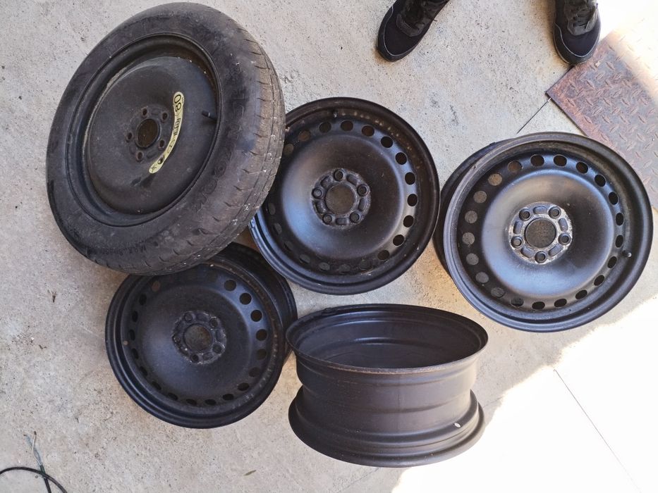 Jante tabla pe 16 = 4 bucati + rezerva pentru  Ford Focus