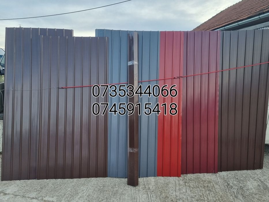 Tablă cutată Colorată