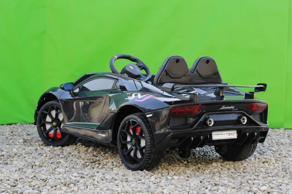 Masinuta electrica Kinderauto Lamborghini Aventador SVJ PREMIUM #Negru