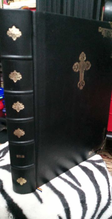 Biblia comentata-A.P.Lopuhin-an 1948 leg LUX-marime gigant
