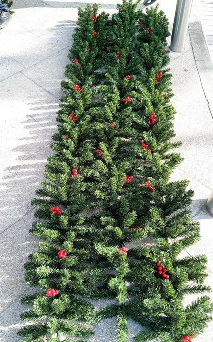 Новогодный ёлки болшие президентский! и Украшене! Елка, Katta Archa!