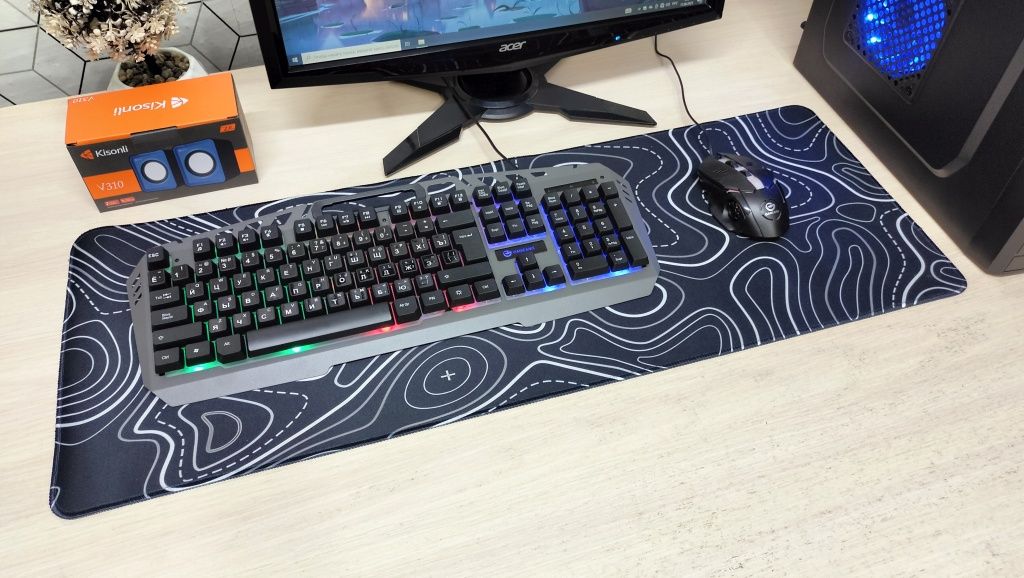 Intel Core i5-4670, GTX 1050, SSD + HDD, 16 GB RAM ПК в комплекте