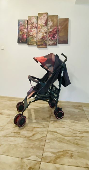 Cărucior de vară Zizito - Olivia, cu capac, roz