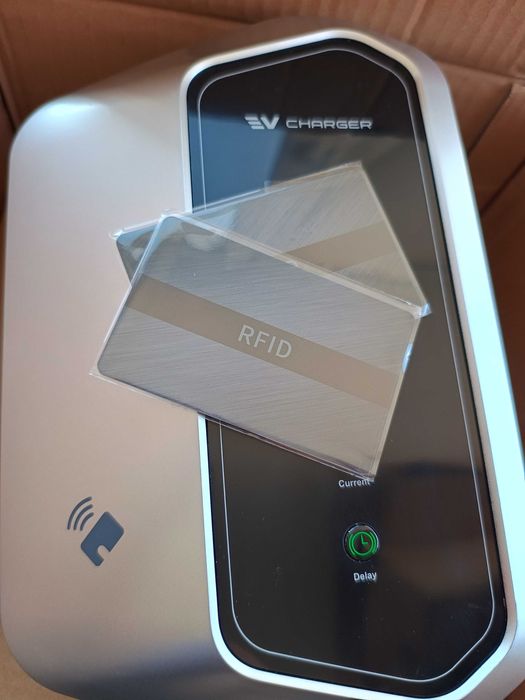 Зарядна Станция за Електромобил с WiFi, 7 kW, Тип 2, за Стенен Монтаж