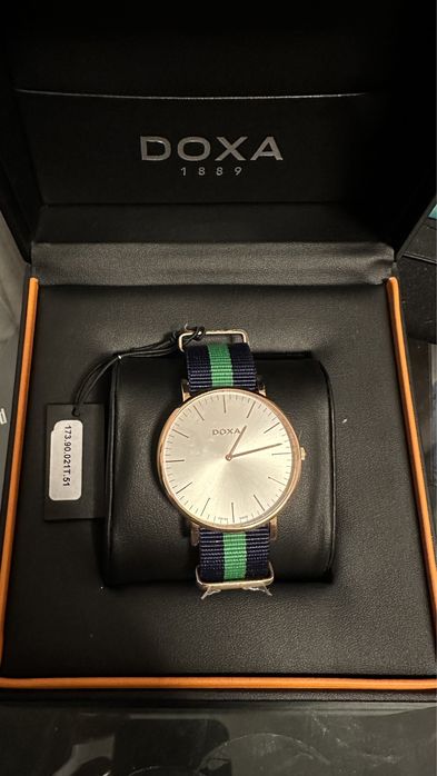 Doxa - Ceas barbatesc 173.90.021T.51 Quartz Auriu