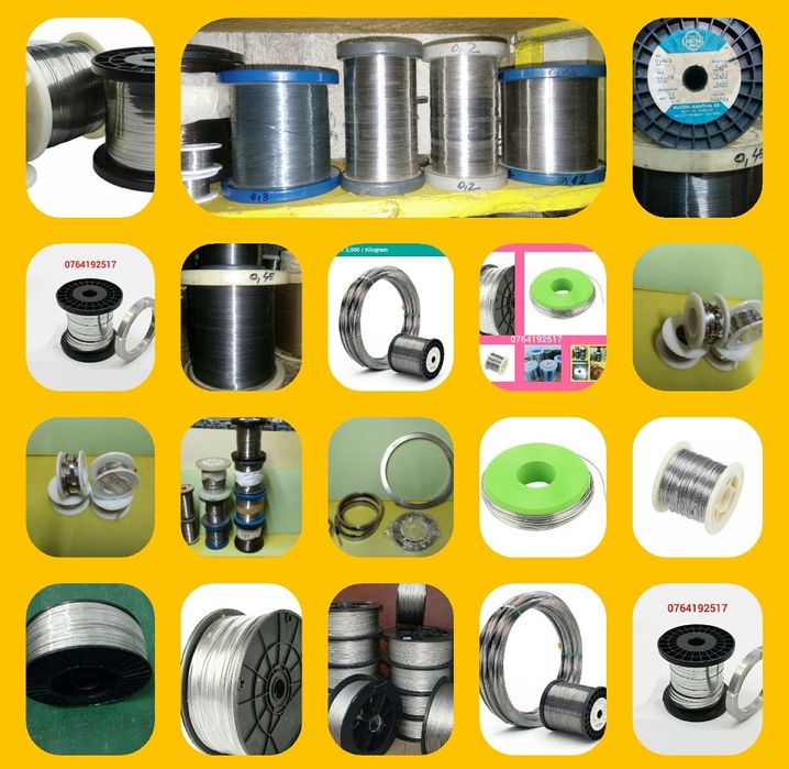 Fir nichelina carte 0.1 mm 0.2 mm 0.3 mm 0.4mm 0.5mm 0.6mm 0.7mm 0.8mm