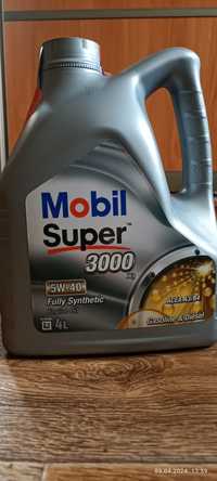 Продам масло Mobile Super 3000 5w-40 4л.