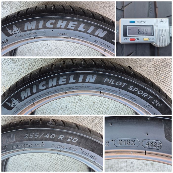 O bucată 255/40 R20 vară - una Michelin Hankook