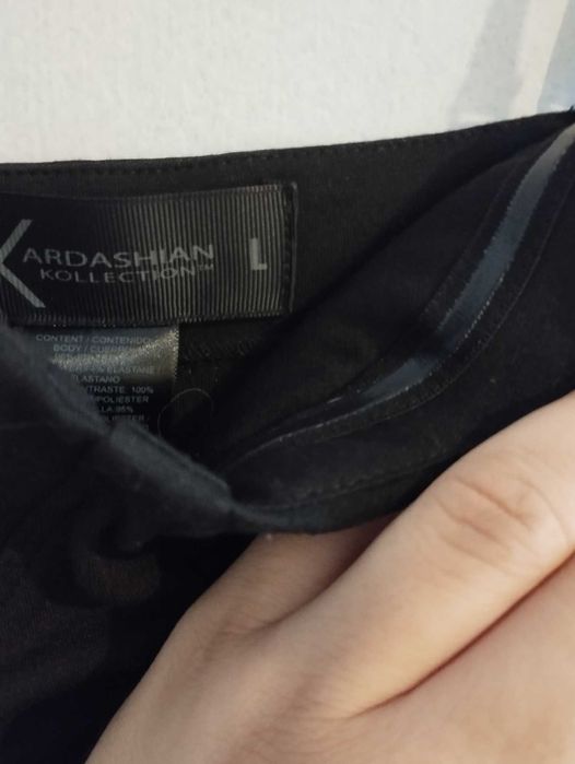 НОВА С ЕТИКЕТ Рокля KARDASHIAN Collection  размер L  черна