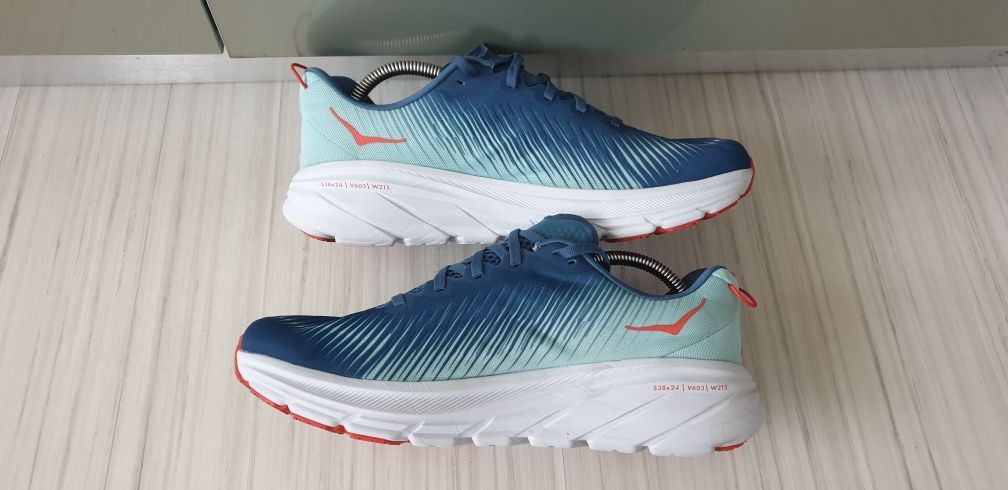 HOKA Rincorn 3 UK 9 US 9.5 43 1/3/27.5см ОРИГИНАЛ! Мъжки Маратонки!