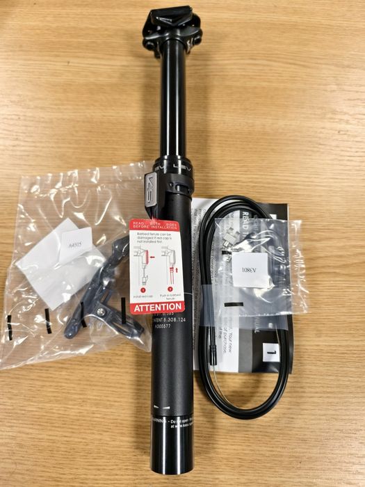 Хидравлично колче/дропър KS LEV DX 31.6/385mm  125mm ход външен монтаж