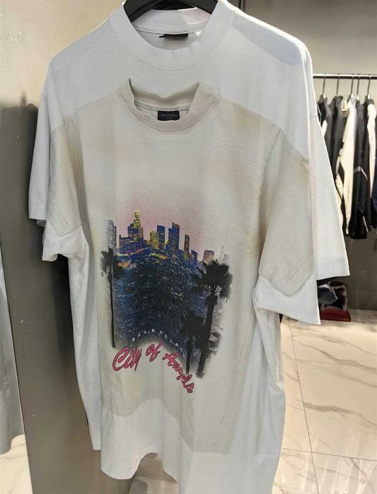 Мъжка тениска Tshirt BALENCIAGA нов модел