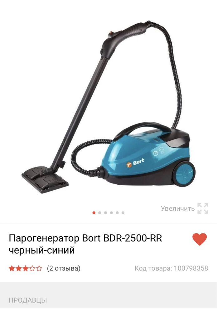 Парогенератор Bort BDR-2500-RR мечта домохозяйки