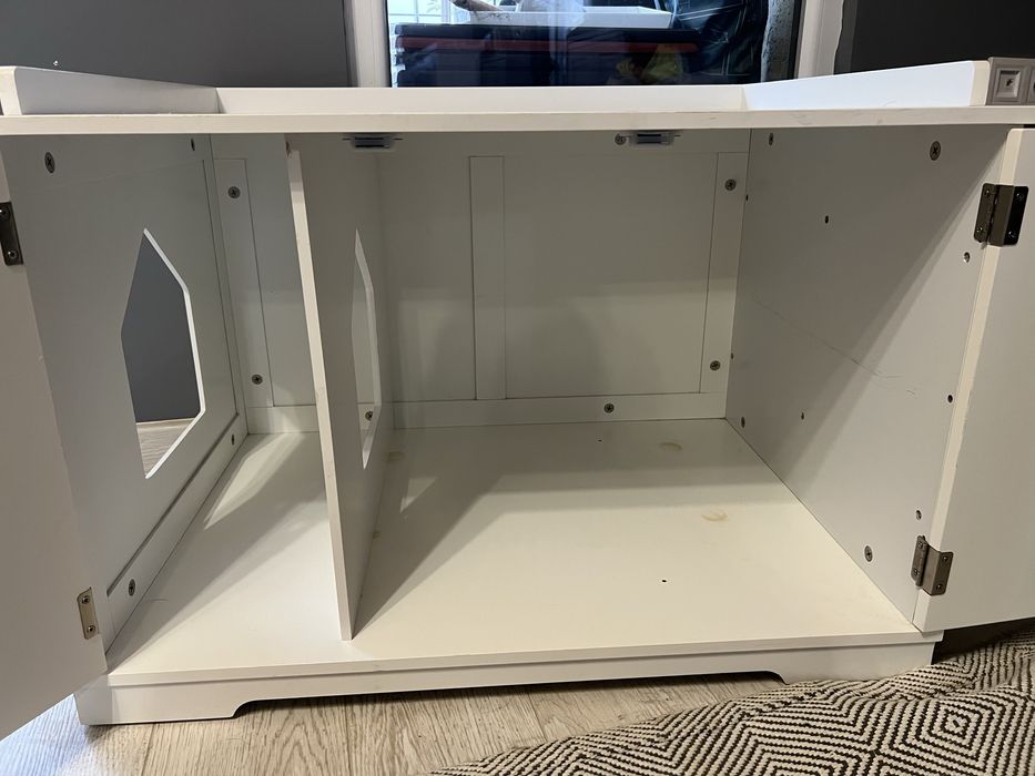 Шкаф 85/55/60 пригоден за котешка тоалетна