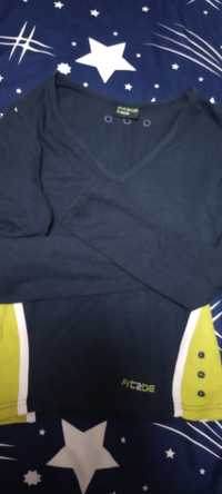 Bluză  sport bleumarin  cu mâneci lungi