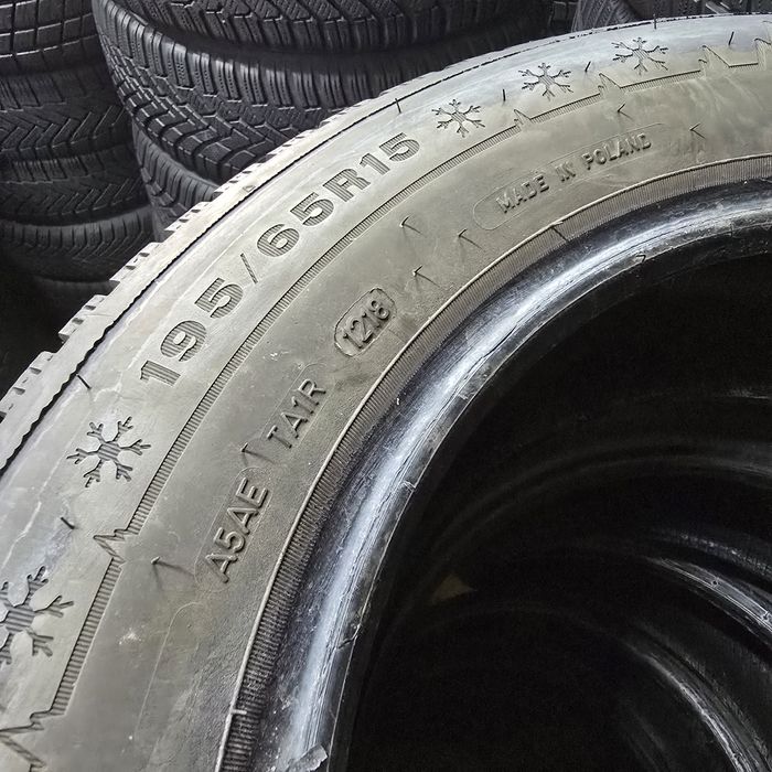 2x 195/65/15 M+S DUNLOP Stare excelentă