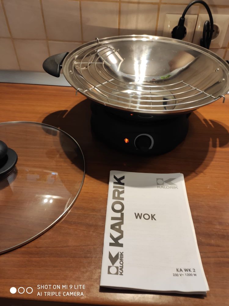 Vand tigaie electrica wok NOUA