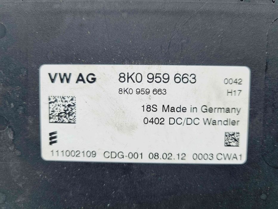 Modul stabilizator tensiune Audi A6 (4G2, C7) S-line [Fabr 2012-2017]