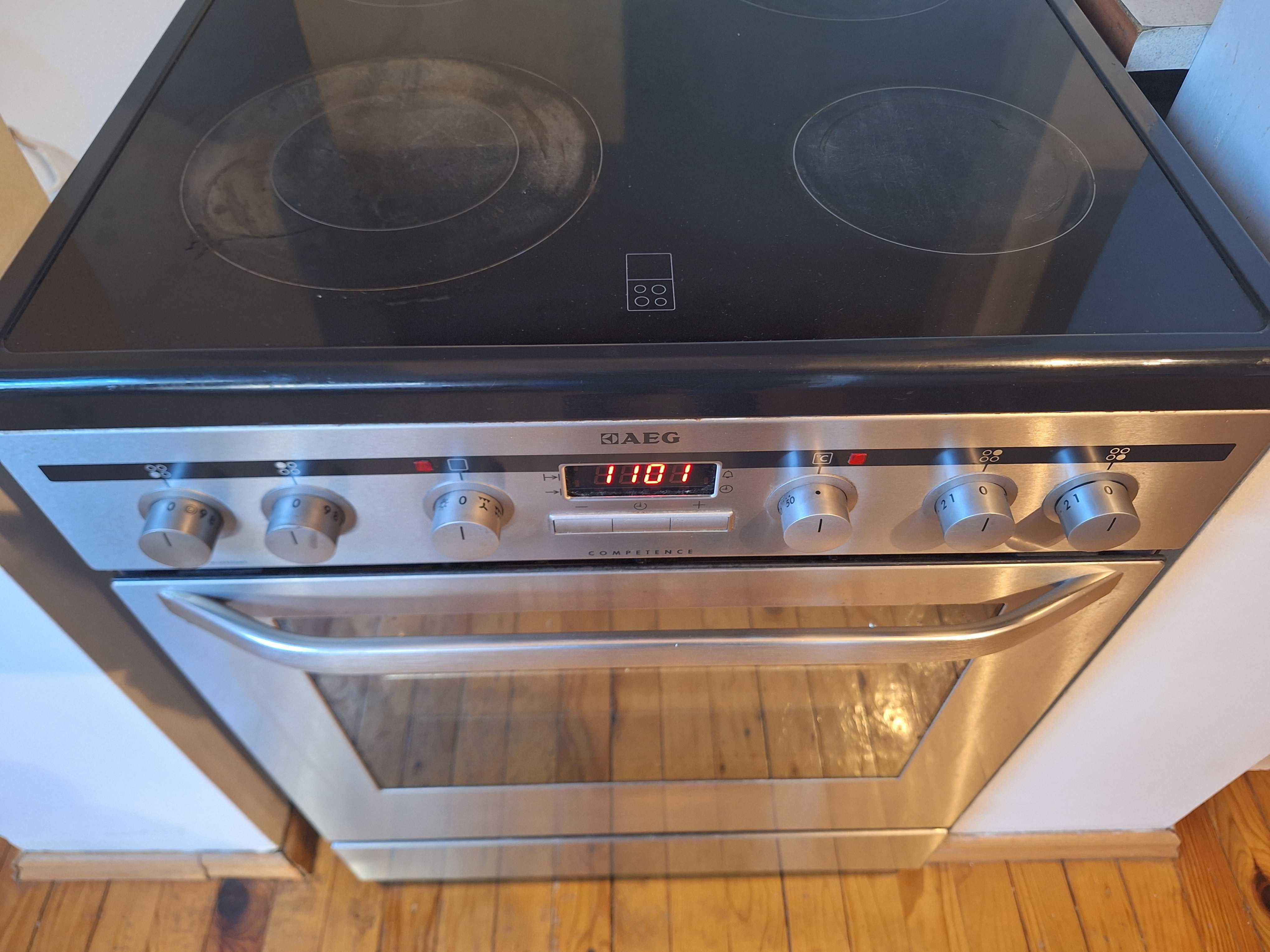 Готварска печка AEG Made in Germany, 2 телескопа, Стояща