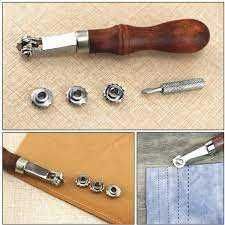 маркиращо сарашко, кожарско колело за кожа с 5 накрайника