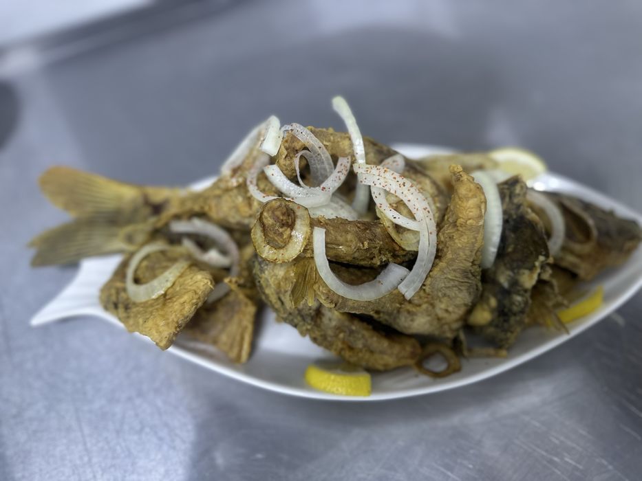 Продам жаренную рыбу сазан!