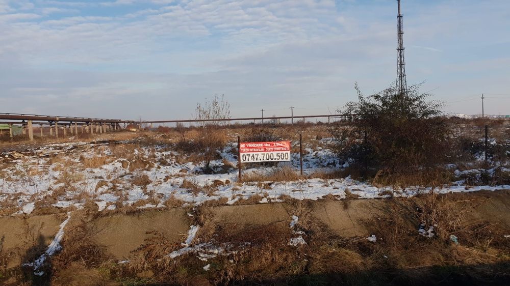 Teren 3.5 Ha curti constructii  pretabil utilizare industriala Oarja