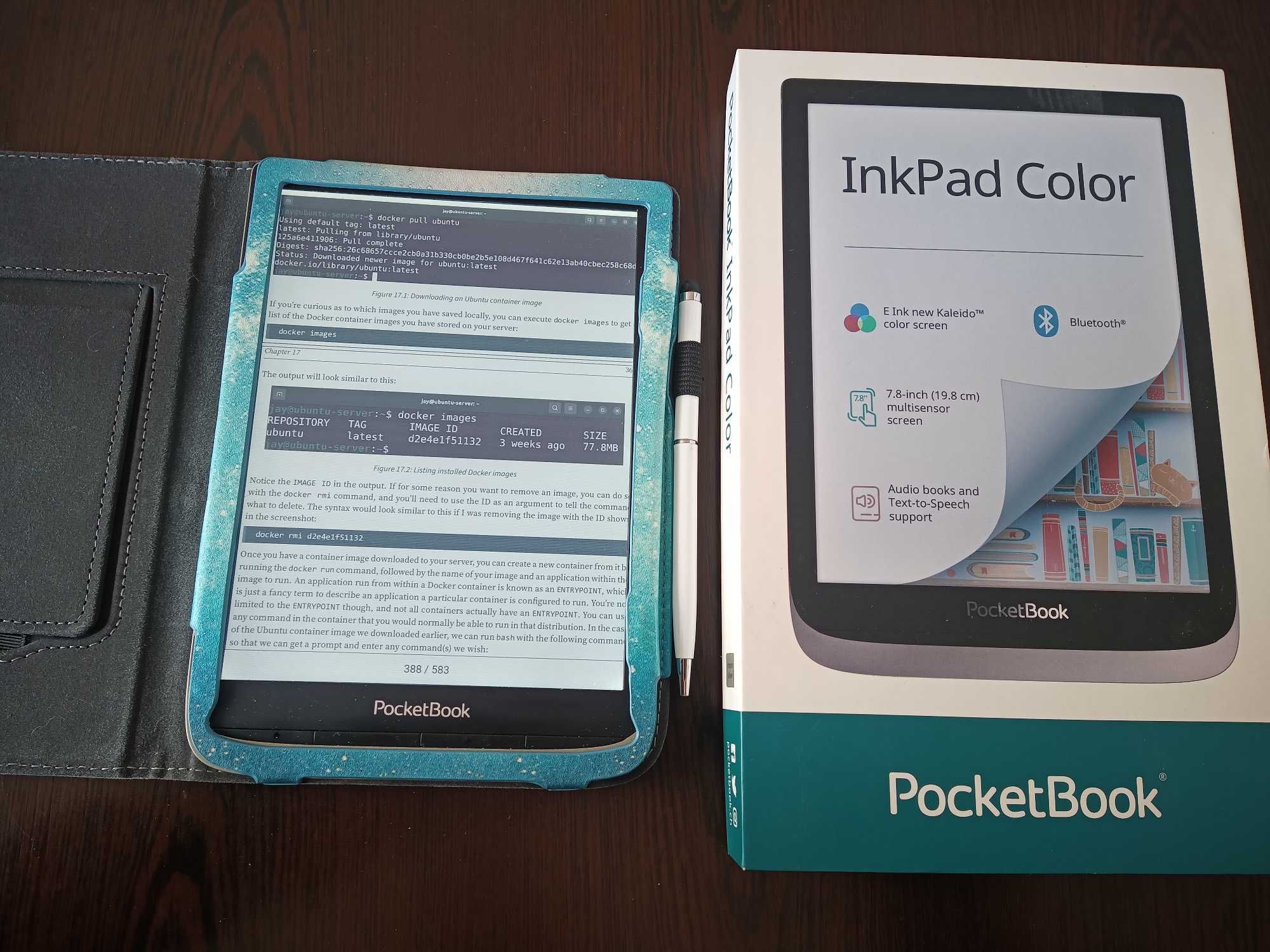 Електронна книга/четец PocketBook Inkpad Color 7.8''