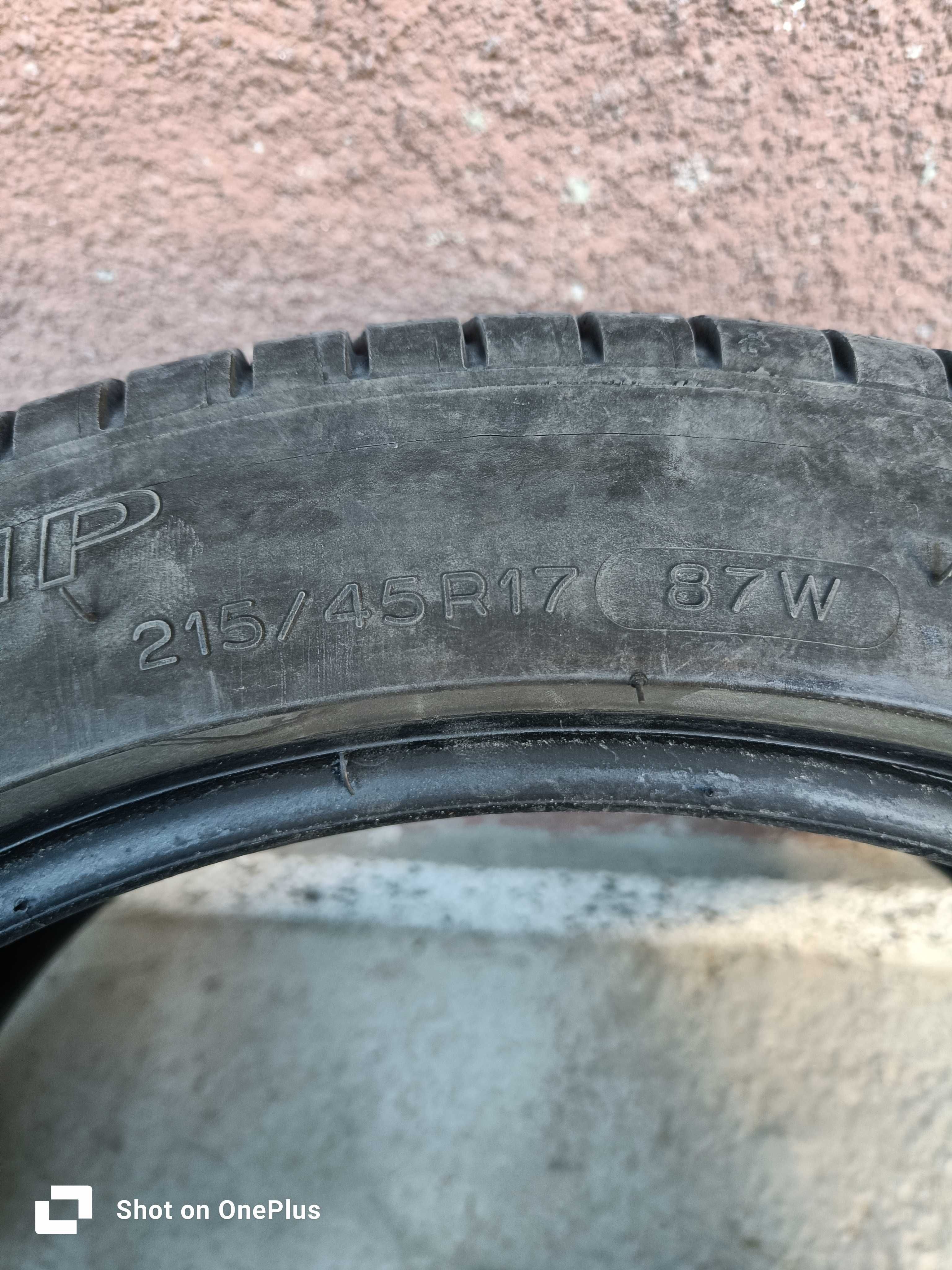 Летни гуми MICHELIN PRIMACY HP 215/45 R17